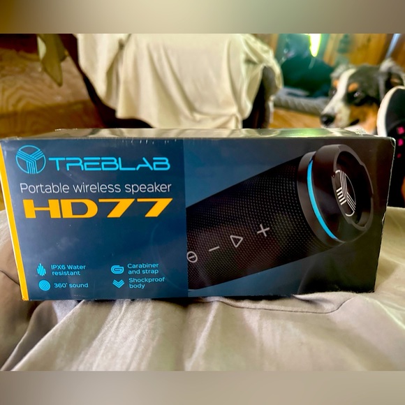 Treblab portable wireless speaker H077